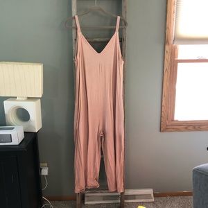 Anthropologie romper in blush